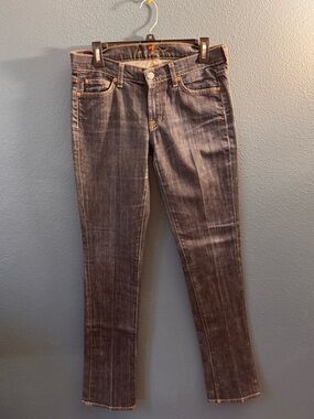 Seven7 Women’s Dark Gray Skinny Jeans